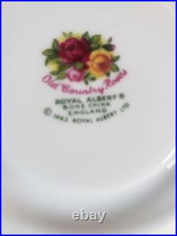 Royal Albert Old Country Rose 8 Place Settings With Tea Set
