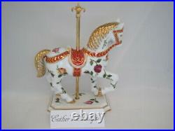 Royal Albert Old Country Rose Carousel Horse Figurine