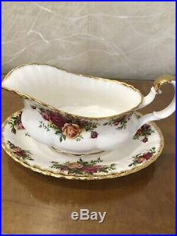 Royal Albert Old Country Rose China Service For 8