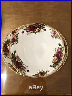 Royal Albert Old Country Rose China Service For 8