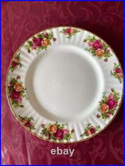Royal Albert Old Country Rose Dinner Plate 26.5cm Pair Set
