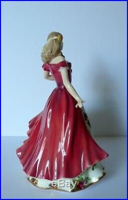 Royal Albert Old Country Rose Figurine The Figure Of The Year For 2008