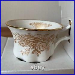 Royal Albert Old Country Rose Gold Cup Saucer Set