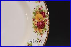 Royal Albert Old Country Rose Holiday 5 Dinner Plates 10 3/8
