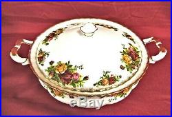 Royal Albert Old Country Rose Lidded Dish Bowl Tureen/Casserole China England