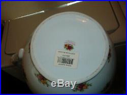 Royal Albert Old Country Rose Rare Large Sculpted Pitcher