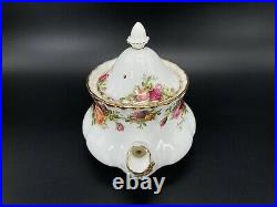 Royal Albert Old Country Rose Small 2 Cups Size Teapot Bone China England Rare
