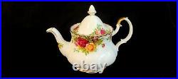 Royal Albert Old Country Rose Small 2 Cups Size Teapot England Really Rare WOW