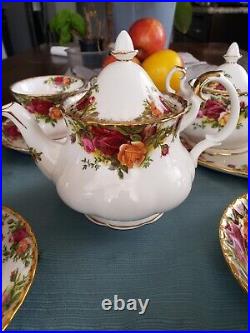 Royal Albert Old Country Rose Tea set