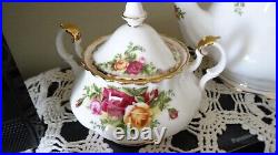 Royal Albert Old Country Rose Tea set (Large teapot) (3)