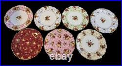Royal Albert Old Country Rose Teacups & Saucers & Plates 21 Pc Set Bridal Shower