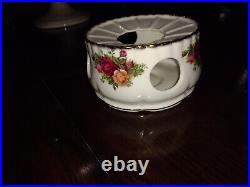 Royal Albert Old Country Rose Teapot/ Coffee Pot Warmer Bone China England