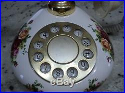 Royal Albert Old Country Rose Victorian Telephone