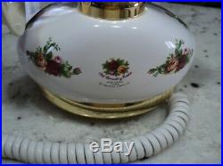 Royal Albert Old Country Rose Victorian Telephone