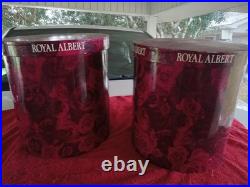 Royal Albert Old Country Rose bone china canister Set