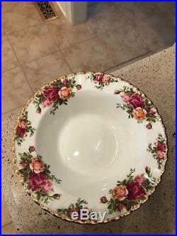 Royal Albert Old Country Roses 106 pc Service for 16 + BOWLS-NEW-UNUSED
