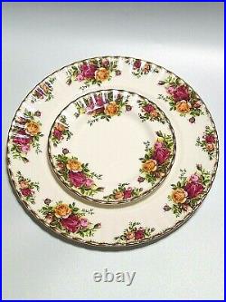 Royal Albert, Old Country Roses 10Pc Bone China Set, 2 Place Settings 1962