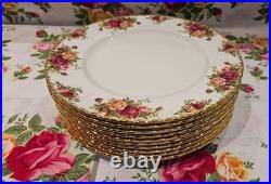 Royal Albert Old Country Roses 10 Dinner Plates