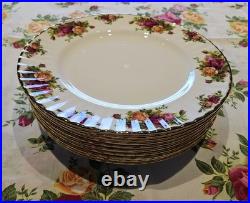 Royal Albert Old Country Roses 10 Dinner Plates Royal Albert Old Country Roses 10 Dinner Plates