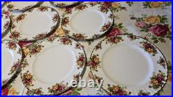 Royal Albert Old Country Roses 10 Dinner Plates