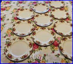 Royal Albert Old Country Roses 10 Dinner Plates