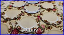 Royal Albert Old Country Roses 10 Dinner Plates Royal Albert Old Country Roses 10 Dinner Plates