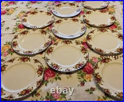 Royal Albert Old Country Roses 10 Dinner Plates