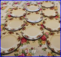 Royal Albert Old Country Roses 10 Dinner Plates