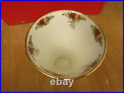 Royal Albert Old Country Roses 10in Bone China Tall VaseStamped 1962England