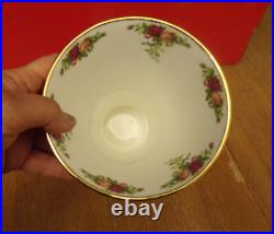 Royal Albert Old Country Roses 10in Bone China Tall VaseStamped 1962England