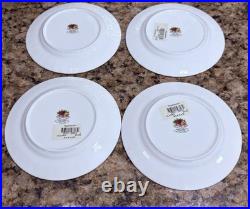 Royal Albert Old Country Roses 12Pc Dinner Salad Dessert Bread Plate England