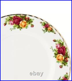 Royal Albert Old Country Roses 12 PC Set 4 Plates 4 Bowls 4 Saucers NIB