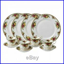 Royal Albert Old Country Roses 12 Piece Dinner Set New