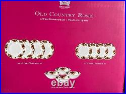 Royal Albert Old Country Roses 12 Piece Dinnerware Set