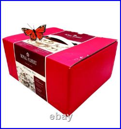 Royal Albert Old Country Roses 12 Piece Dinnerware Set, NEW Wedgwood