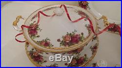 Royal Albert'Old Country Roses' 12 x Place Dinner Service 1st Quality
