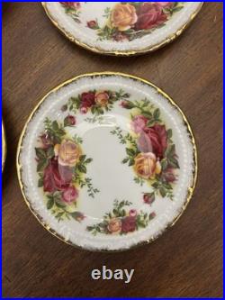 Royal Albert Old Country Roses 12cm Small Plates Set 4Classic English Bone China