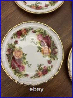 Royal Albert Old Country Roses 12cm Small Plates Set 4Classic English Bone China