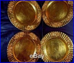 Royal Albert Old Country Roses 13 Charger Plates Lacquer Ware Tableware Set / 8