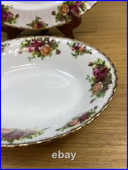 Royal Albert Old Country Roses 13 Oval Serving Platter & 9 Oval Serving Bowl