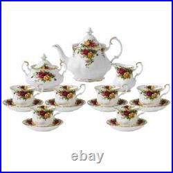 Royal Albert Old Country Roses 15 Piece Tea Set, Multi