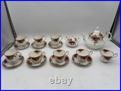 Royal Albert Old Country Roses 17-Pc Tea Set #7