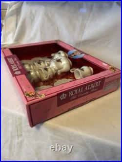 Royal Albert Old Country Roses 17 Piece Child Tea Play Set Plastic 2003 New