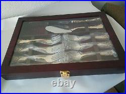 Royal Albert Old Country Roses 18 Piece Stainless Desert Flatware in Chest