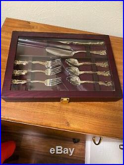 Royal Albert Old Country Roses 18 Piece Stainless Desert Flatware in Chest NEW