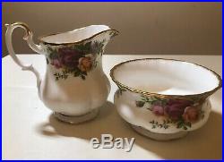 Royal Albert Old Country Roses 18pc Tea Set. 1962 1st Quality