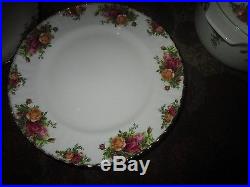 Royal Albert Old Country Roses 1962 49 PC SET 6 PLACE SETTINGS With EXTRAS