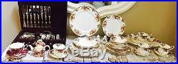 Royal Albert Old Country Roses 1962, 81 piece collection