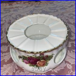 Royal Albert Old Country Roses 1962 Collection China Teapot Warmer England