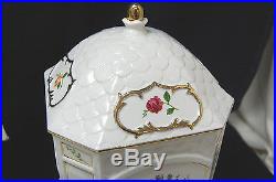 Royal Albert Old Country Roses 1962 Gazebo Cookie Jar Signed/Numbered S7786
